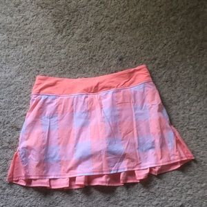 Lululemon Pace Rival running skirt